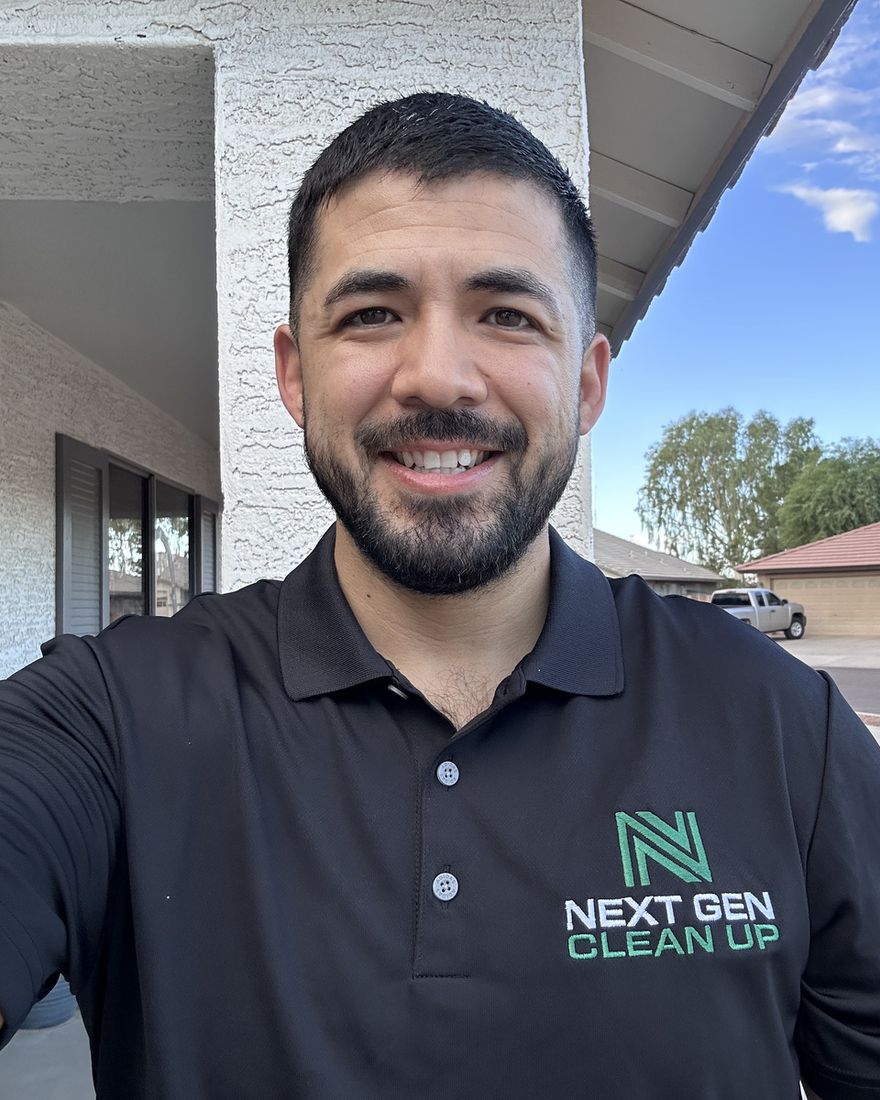 Oscar Villa, co-owner of Next Gen Clean Up